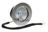 Pelgrim MSK675ALU/P01 Motorloze schouwkap, 600 mm breed Dunstabzugshaube Beleuchtung 