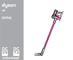 Dyson DC59 Motorhead/DC72/SV04 48343-01 SV04 Animal Extra EU/RU/CH Ir/SNk/Ir (Iron/Sprayed Nickel/Iron) 2 Ersatzteile und Zubehör