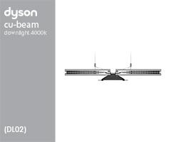 Dyson DL02 Downlight 305244-01 DL02 Downlight 4000K Bk - EURO/SWISS  (Black) Ersatzteile und Zubehör