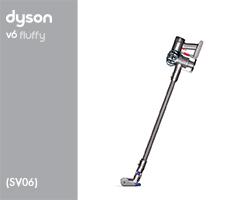 Dyson SV06/v6 fluffy 205984-01 SV06 Fluffy Plus Euro  (Sprayed Nickel & Red/Blue) Ersatzteile und Zubehör